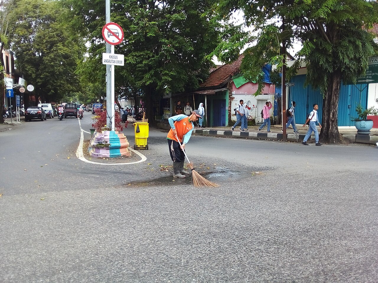 Pengelolaan sampah matraman